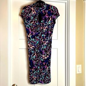 Beautiful Joseph Ribkoff dress Multi Color Leopard